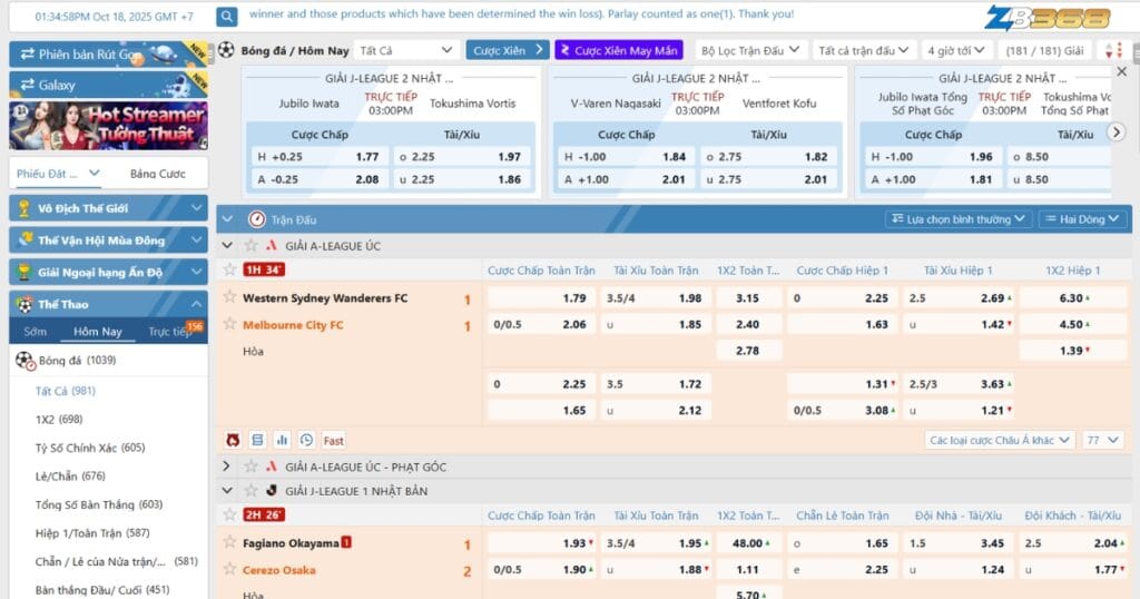 Hướng Dẫn Cá Cược Thể Thao Tại ZB368