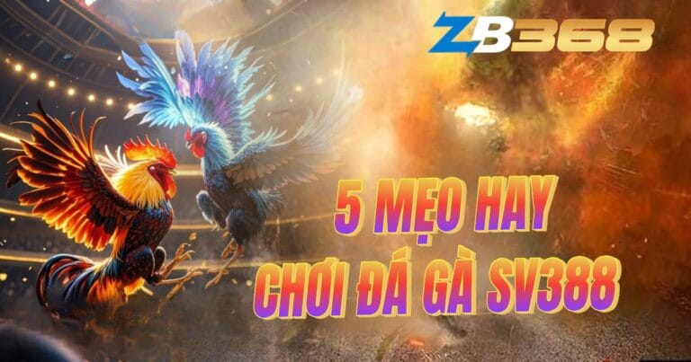 5 Mẹo Chơi Đá Gà SV388 Hiệu Quả