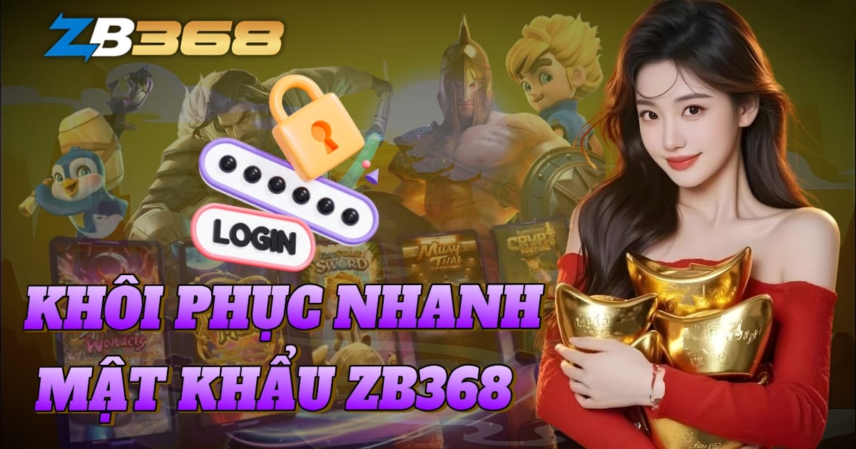 Quên Mật Khẩu ZB368? Cách Khôi Phục Nhanh